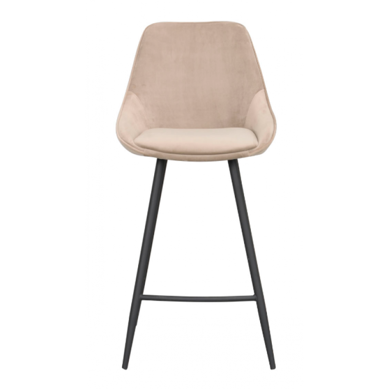 RO SIERRA BAR CHAIR BEIGE/BLACK